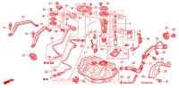 SERBATOIO COMBUSTIBILE(1) per Honda ACCORD VTIE 4 Porte 5 velocità manuale 2005