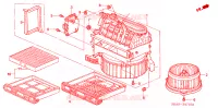 SOFFIATORE RISCALDATORE(LH) per Honda ACCORD VTIE 4 Porte 5 velocità manuale 2005