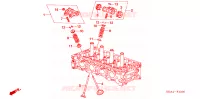 VALVOLA/BRACCIO OSCILLANTE(L4) per Honda ACCORD VTIE 4 Porte 5 velocità manuale 2005