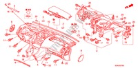 PANNELLO STRUMENTI(LH) per Honda ACCORD VTIE 4 Porte 5 velocità manuale 2007