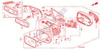 SPECCHIETTO(2) per Honda ACCORD VTIL 4 Porte 5 velocità manuale 2007