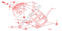 ANELLO DI TENUTA(DIETRO) per Honda CITY ZX VTI-L 4 Porte 5 velocità manuale 2008