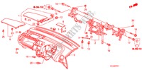 PANNELLO STRUMENTI(RH) per Honda CITY S 4 Porte 5 velocità manuale 2007
