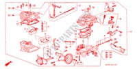 CARBURATORE(1) per Honda CIVIC DX 1200 3 Porte 5 velocità manuale 1988