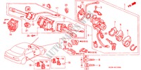 INTERRUTTORE COMBINAZIONE(1) per Honda VIGOR STD 4 Porte 5 velocità manuale 1994
