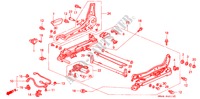 COMP. SEDILE ANT.(4) per Honda ACCORD EXI 4 Porte 5 velocità manuale 1992