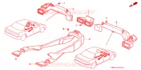CONDOTTO RISCALDATORE(1) per Honda ACCORD EX 4 Porte 4 velocità automatico 1990