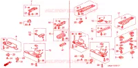 VISORE DA SOLE/RINGHIERA A MANO per Honda ACCORD EX 4 Porte 4 velocità automatico 1990