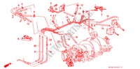 CONDOTTO INSTALLAZIONE/TUBI(2) per Honda LEGEND LEGEND 4 Porte 4 velocità automatico 1992