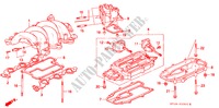 MOLTEPLICE ASPIRAZIONE per Honda LEGEND LEGEND 4 Porte 5 velocità manuale 1995