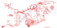 CONDOTTO INSTALLAZIONE/TUBI(3) per Honda LEGEND COUPE LEGEND 2 Porte 4 velocità automatico 1994