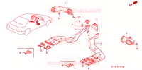 CONDOTTO RISCALDATORE(LH) per Honda LEGEND COUPE LEGEND 2 Porte 4 velocità automatico 1993