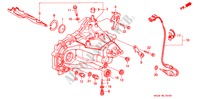 ALLOGGIO TRASMISSIONE(2) per Honda CIVIC CRX SIR 2 Porte 5 velocità manuale 1992