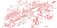 MENSOLA(LH) per Honda CIVIC CRX SIR-T 2 Porte 5 velocità manuale 1997