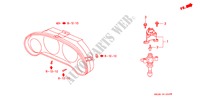 SENSORE VELOCITA' per Honda CIVIC CRX SIR-T 2 Porte 5 velocità manuale 1996