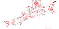 MENSOLA per Honda CIVIC GL 3 Porte 5 velocità manuale 1993