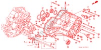ALLOGGIO TRASMISSIONE(2) per Honda CIVIC GLI 4 Porte 4 velocità automatico 1995