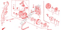 ARIA CONDIZIONATA (COMPRESSORE)(KEIHIN) per Honda PRELUDE SI 2 Porte 5 velocità manuale 1995