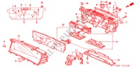 COMPONENTI INDICATORE(3) per Honda PRELUDE SI 2 Porte 5 velocità manuale 1996