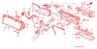 COMPONENTI INDICATORE(4) per Honda PRELUDE SI VTEC 2 Porte 5 velocità manuale 1995