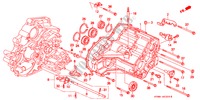 ALLOGGIO TRASMISSIONE per Honda INTEGRA GS-R 4 Porte 4 velocità automatico 2000