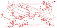 COPERCHIO BAULE(LH) per Honda INTEGRA LS 4 Porte 4 velocità automatico 1998