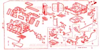 UNITA RISCALDATORE(RH) per Honda INTEGRA GS-R 4 Porte 4 velocità automatico 2000