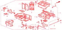 UNITA RISCALDATORE(1) per Honda ACCORD EX 4 Porte 4 velocità automatico 1995
