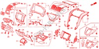 ABBELLIMENTO STRUMENTI(LATO GUIDATORE)(LH) per Honda CR-V 4WD 5 Porte 6 velocità manuale 2010