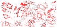 ABBELLIMENTO STRUMENTI(LATO GUIDATORE)(RH) per Honda CR-V RVI 5 Porte 5 velocità automatico 2008
