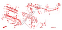 INIETTORE COMBUSTIBILE(2.4L) per Honda CR-V RVSI 5 Porte 5 velocità automatico 2009