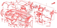 PANNELLO STRUMENTI(LH) per Honda CR-V 4WD 5 Porte 6 velocità manuale 2010