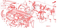 PANNELLO STRUMENTI(RH) per Honda CR-V RVSI 5 Porte 5 velocità automatico 2008
