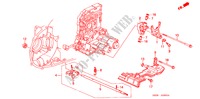ALBERO DI CONTROLLO/ SCOLO ATF(2.2L) per Honda ODYSSEY EX 5 Porte 4 velocità automatico 1997