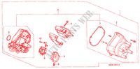 DISTRIBUTORE(HITACHI) (2.3L) per Honda ODYSSEY EXCLUSIVE 5 Porte 4 velocità automatico 1998
