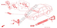 ARIA CONDIZIONATA(SENSORE) per Honda LEGEND LEGEND 4 Porte 4 velocità automatico 1997