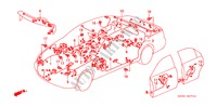BARDATURA FILO(LH) per Honda LEGEND LEGEND 4 Porte 4 velocità automatico 2000