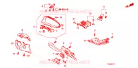 ABBELLIMENTO STRUMENTI(LATO GUIDATORE)(RH) per Honda ACCORD 2.0 VTI 4 Porte 5 velocità automatico 2010