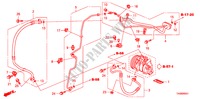 ARIA CONDIZIONATA(TUBI/CONDOTTI)(2.4L)(LH) per Honda ACCORD 2.4EX 4 Porte 5 velocità automatico 2011