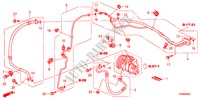 ARIA CONDIZIONATA(TUBI/CONDOTTI)(2.4L)(RH) per Honda ACCORD VTI-L 4 Porte 5 velocità automatico 2011