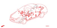 BARDATURA FILO(2)(RH) per Honda ACCORD VTI 4 Porte 5 velocità automatico 2009