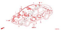BARDATURA FILO(3)(RH) per Honda ACCORD 2.0VTI 4 Porte 5 velocità automatico 2011