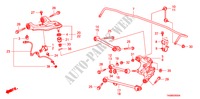 BRACCIO INFERIORE POST. per Honda ACCORD 2.4EX 4 Porte 5 velocità automatico 2011