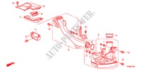 CAMERA RISONATORE(2.4L) per Honda ACCORD VTI-L 4 Porte 5 velocità automatico 2010