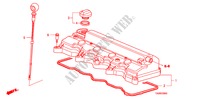 COPERTURA TESTA CILINDRO(2.0L) per Honda ACCORD 2.0VTI 4 Porte 5 velocità automatico 2011