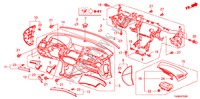 PANNELLO STRUMENTI(LH) per Honda ACCORD 2.0EX 4 Porte 5 velocità automatico 2011