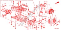 POMPA OLIO(2.4L) per Honda ACCORD 2.4EX 4 Porte 5 velocità automatico 2011