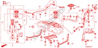 SERBATOIO COMBUSTIBILE(KU/KW) per Honda ACCORD 2.0EX 4 Porte 5 velocità automatico 2011