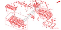 TESTA CILINDRO POSTERIORE(3.5L) per Honda ACCORD 3.5EX 4 Porte 5 velocità automatico 2011
