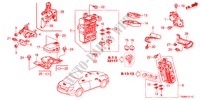 UNITA DI CONTROLLO(CABINA)(1)(RH) per Honda ACCORD 2.0VTI 4 Porte 5 velocità automatico 2011